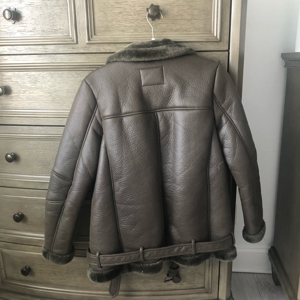 Only Shearling Coat from ASOS - Picture 3 of 4